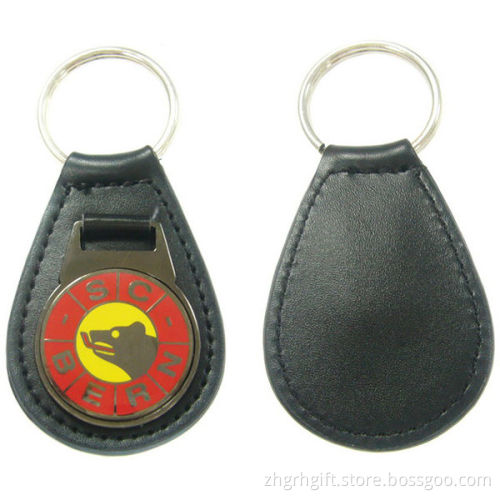 promotional key chain wholesale leather
